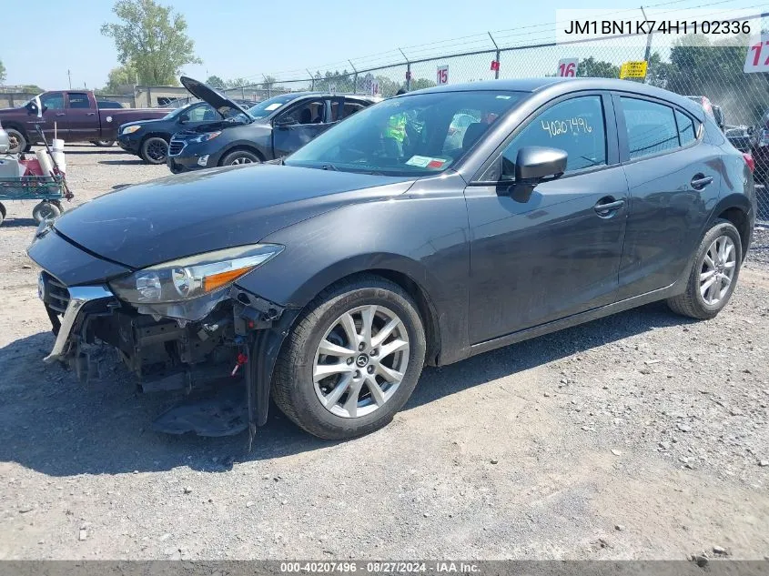 2017 Mazda Mazda3 Sport VIN: JM1BN1K74H1102336 Lot: 40207496