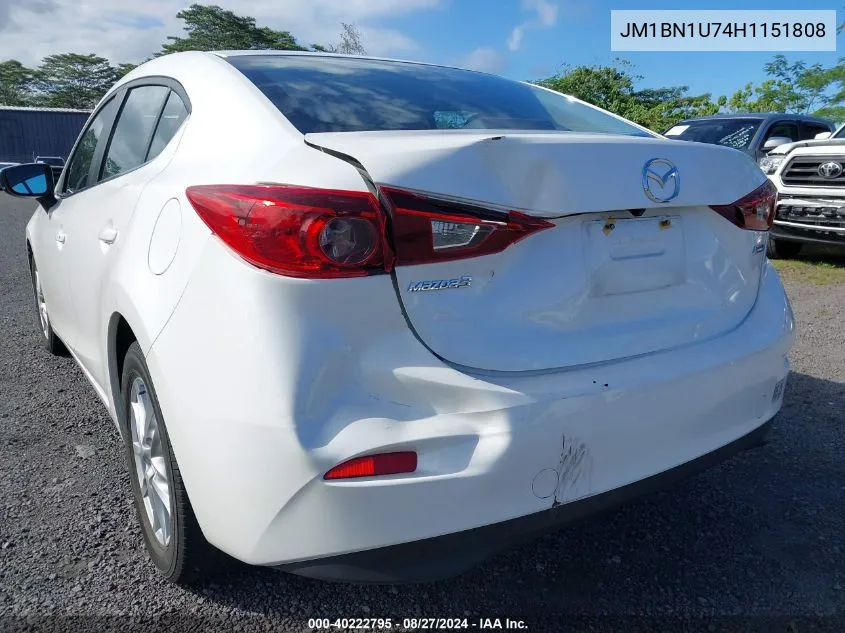 JM1BN1U74H1151808 2017 Mazda Mazda3 Sport