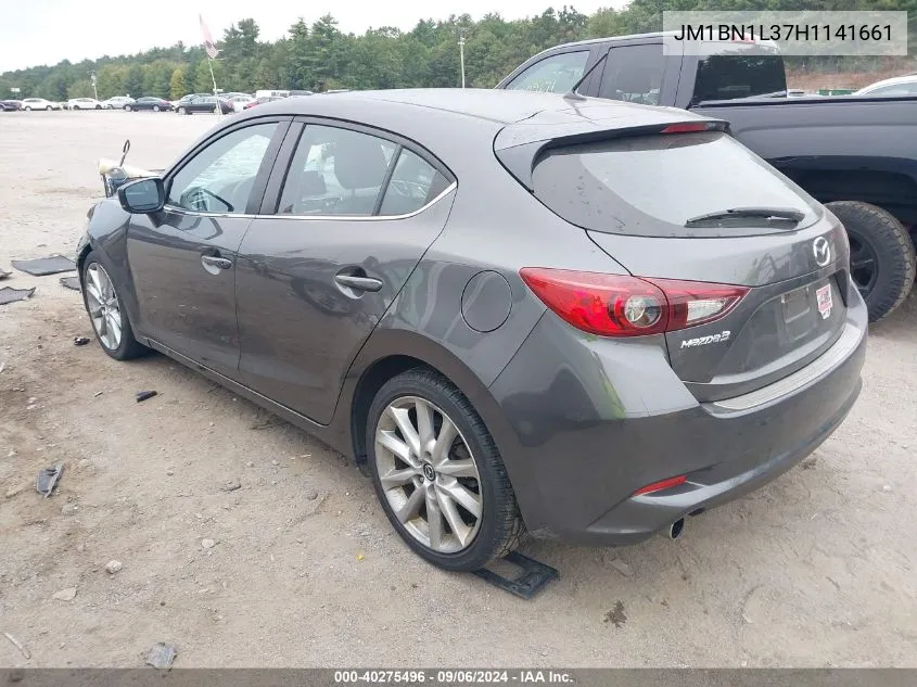 2017 Mazda 3 Touring VIN: JM1BN1L37H1141661 Lot: 40275496