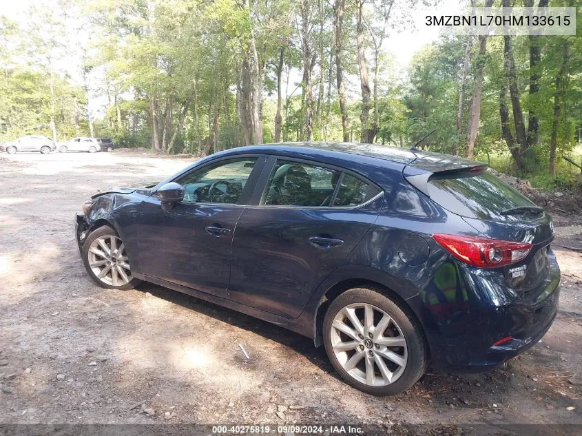 2017 Mazda Mazda3 Touring VIN: 3MZBN1L70HM133615 Lot: 40275819