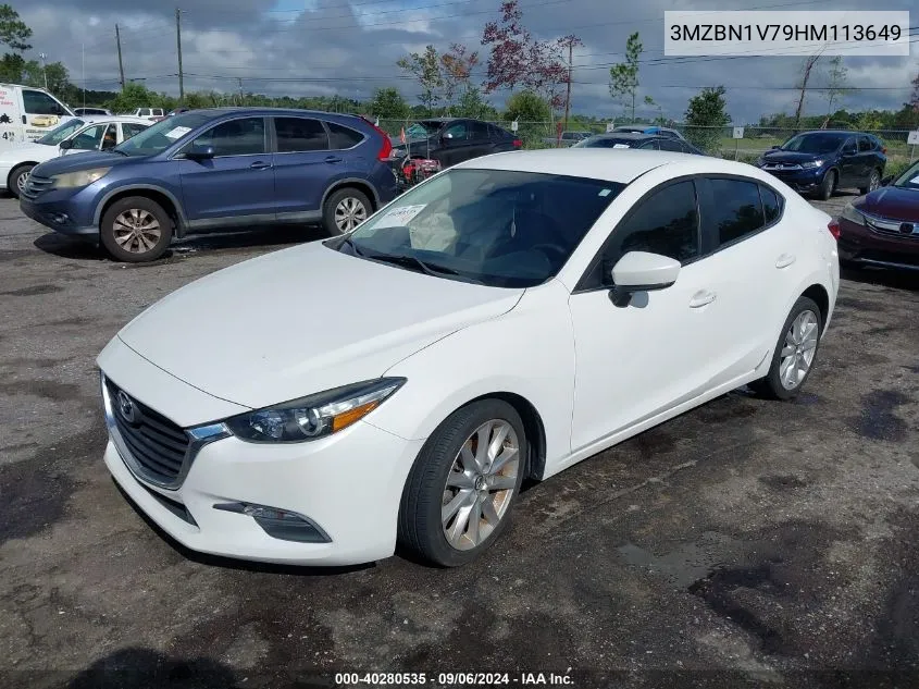 3MZBN1V79HM113649 2017 Mazda Mazda3 Touring