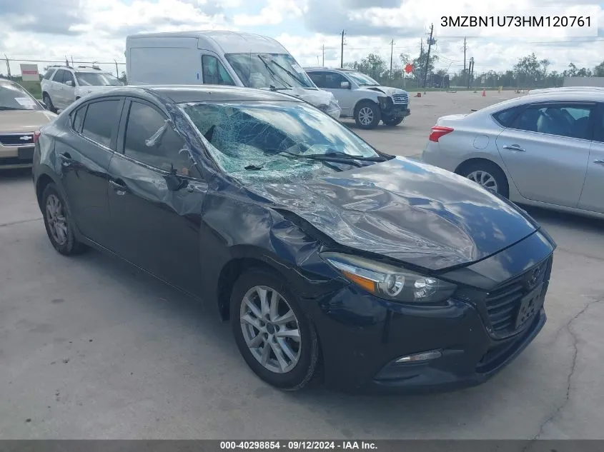 2017 Mazda Mazda3 Sport VIN: 3MZBN1U73HM120761 Lot: 40298854