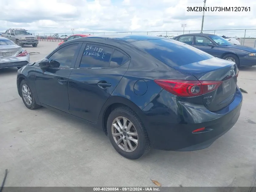 2017 Mazda Mazda3 Sport VIN: 3MZBN1U73HM120761 Lot: 40298854