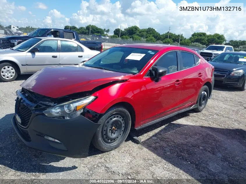 3MZBN1U73HM132716 2017 Mazda Mazda3 Sport