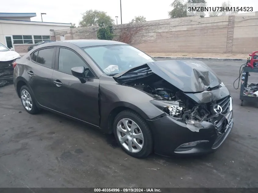 3MZBN1U73HM154523 2017 Mazda Mazda3 Sport