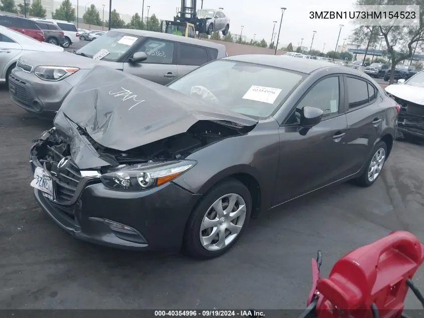 3MZBN1U73HM154523 2017 Mazda Mazda3 Sport