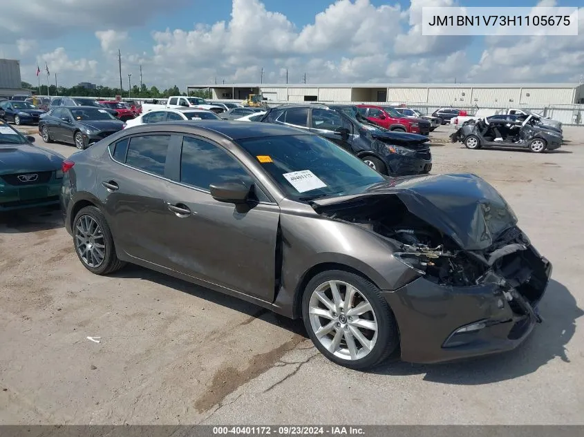 JM1BN1V73H1105675 2017 Mazda 3 Touring