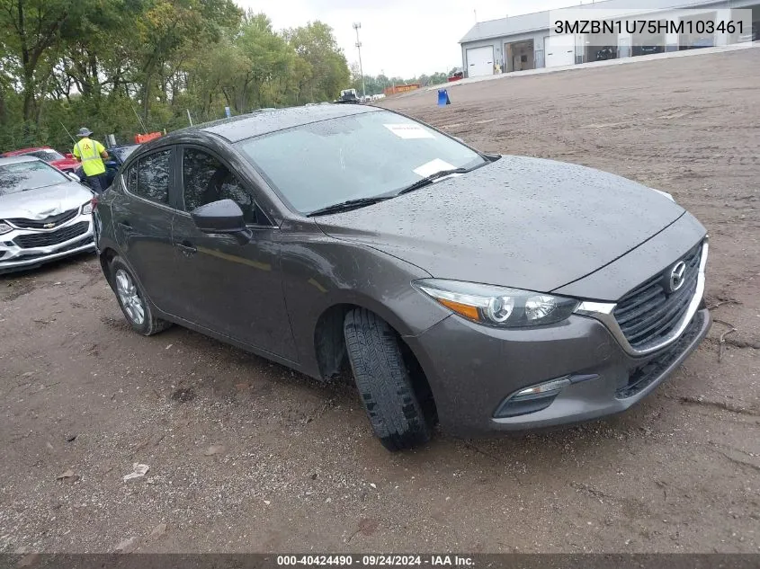 3MZBN1U75HM103461 2017 Mazda 3 Sport