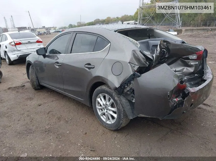 3MZBN1U75HM103461 2017 Mazda 3 Sport