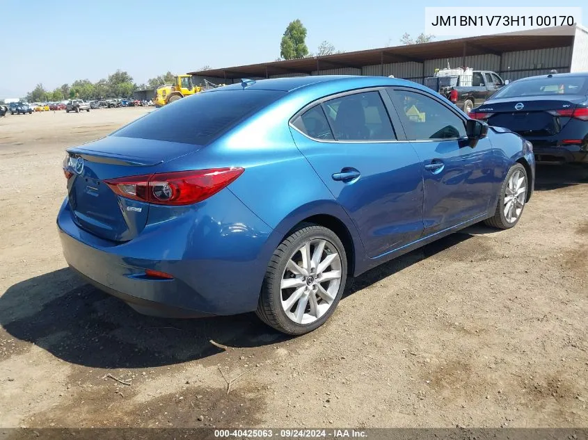 JM1BN1V73H1100170 2017 Mazda Mazda3 Touring