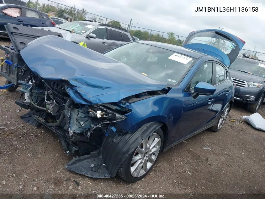 JM1BN1L36H1136158 2017 Mazda Mazda3 Touring 2.5