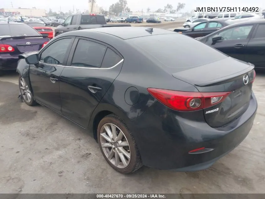 JM1BN1V75H1140492 2017 Mazda Mazda3 Touring