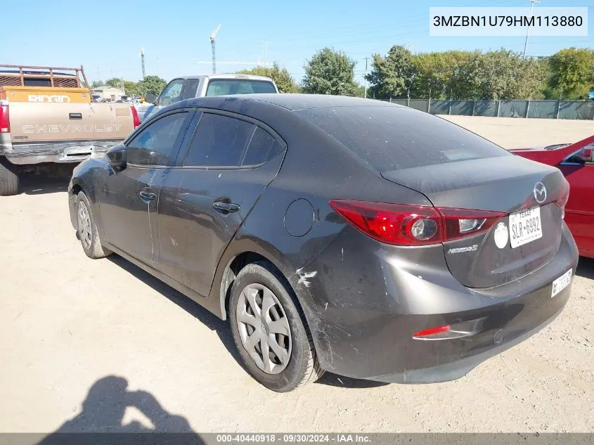 3MZBN1U79HM113880 2017 Mazda Mazda3 Sport