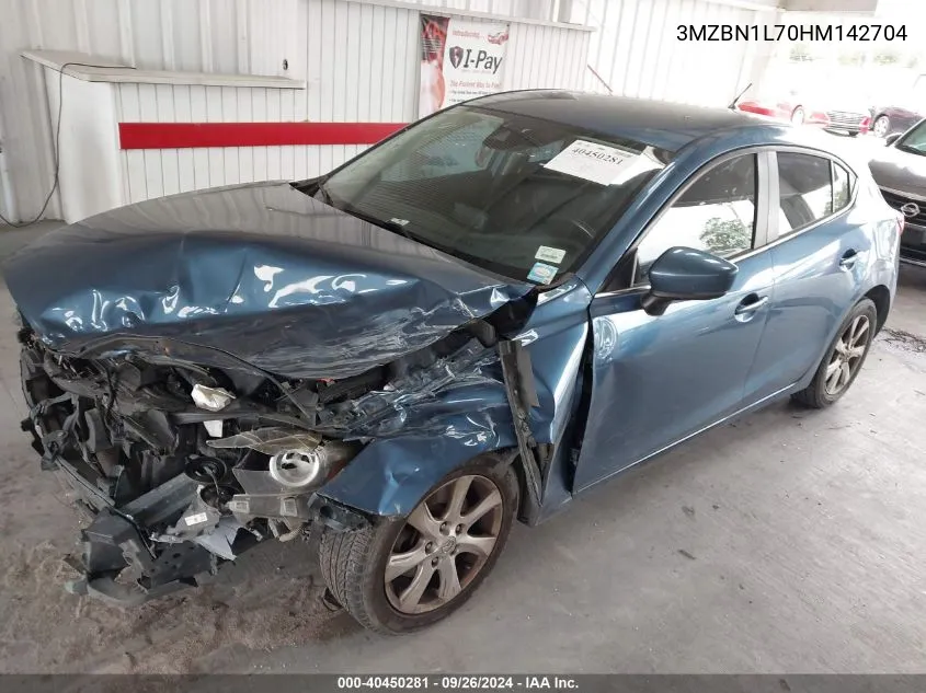 3MZBN1L70HM142704 2017 Mazda Mazda3 Touring