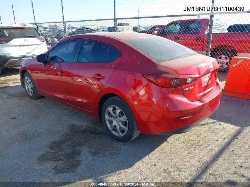 JM1BN1U78H1100439 2017 Mazda Mazda3 Sport