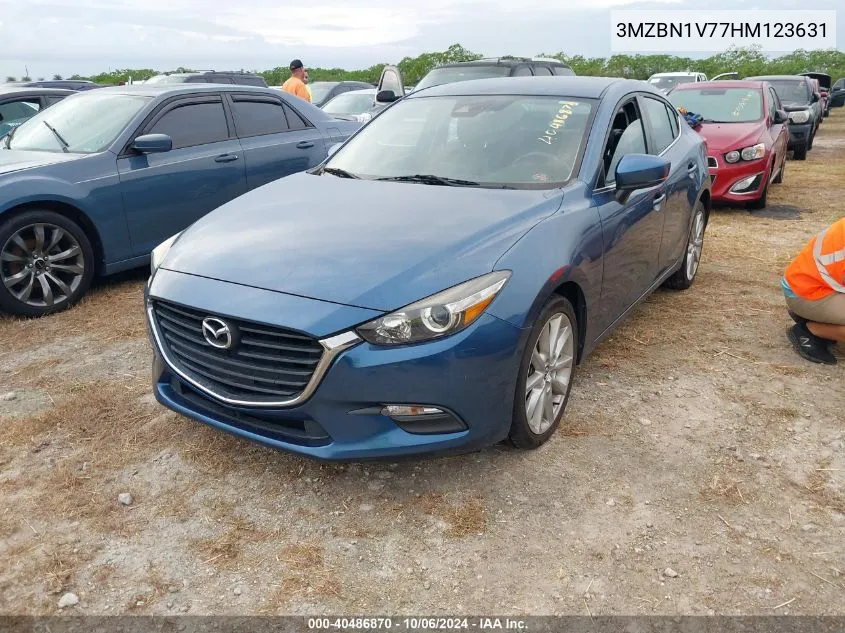 2017 Mazda 3 Touring VIN: 3MZBN1V77HM123631 Lot: 40486870