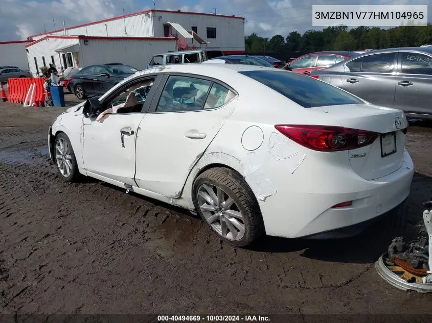 3MZBN1V77HM104965 2017 Mazda Mazda3 4-Door Touring