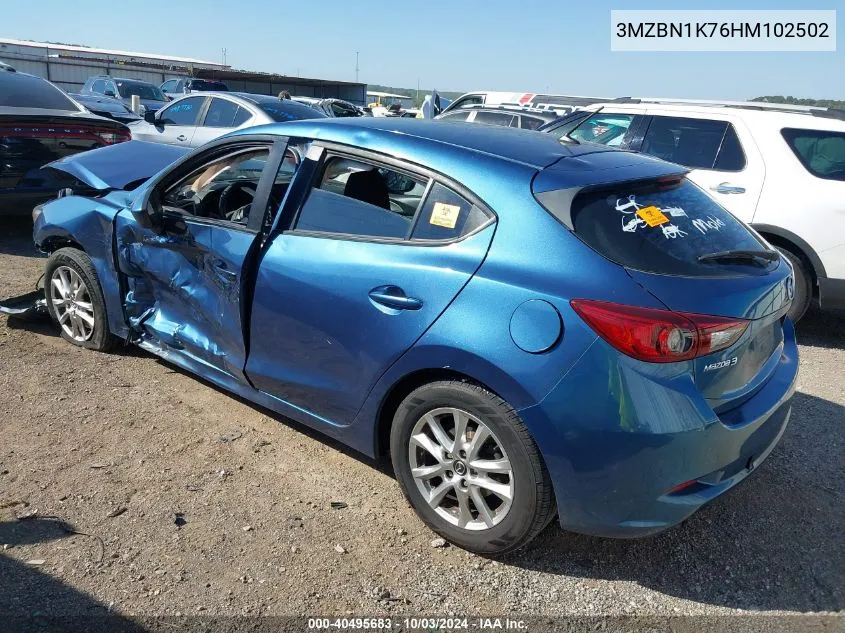 3MZBN1K76HM102502 2017 Mazda Mazda3 Sport