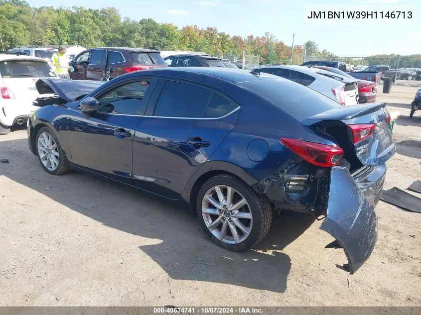 2017 Mazda Mazda3 Grand Touring VIN: JM1BN1W39H1146713 Lot: 40534741