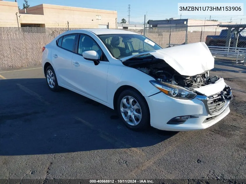 3MZBN1U73HM153906 2017 Mazda 3 Sport