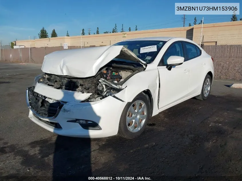 3MZBN1U73HM153906 2017 Mazda 3 Sport