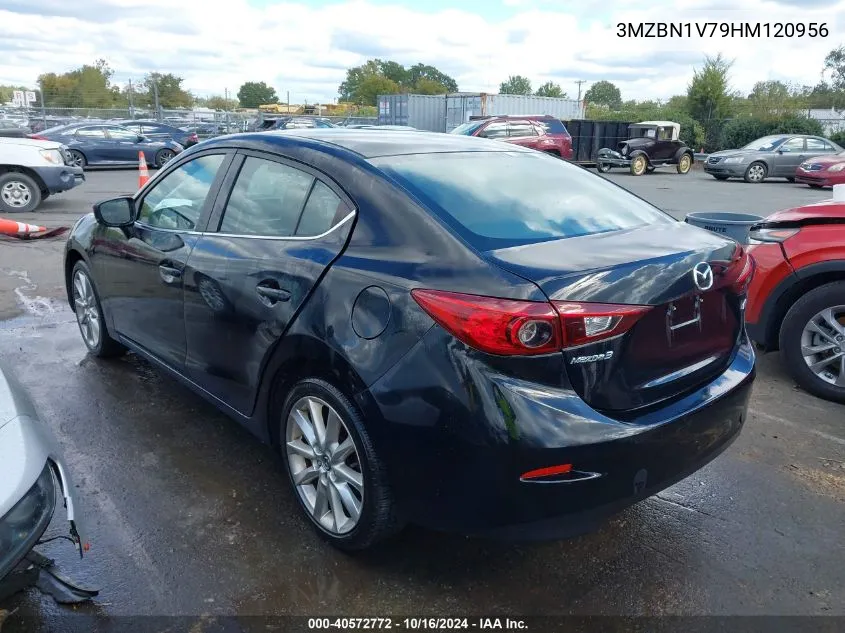 2017 Mazda Mazda3 4-Door Touring VIN: 3MZBN1V79HM120956 Lot: 40572772