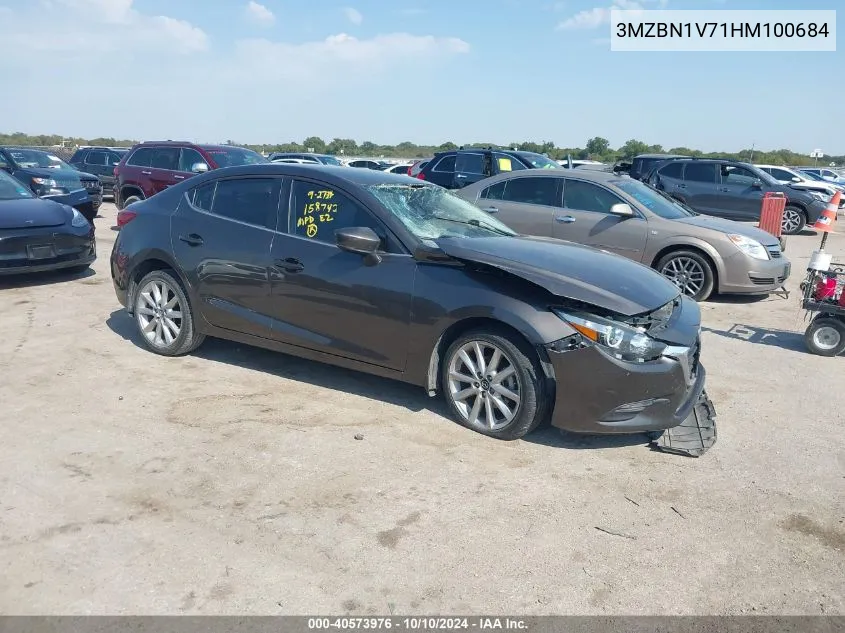 2017 Mazda Mazda3 4-Door Touring VIN: 3MZBN1V71HM100684 Lot: 40573976