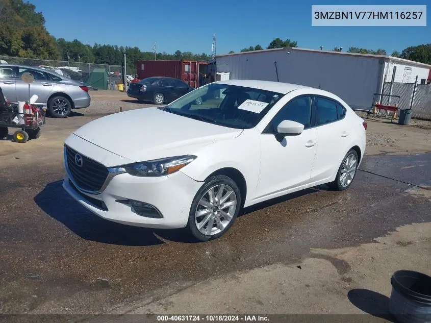 2017 Mazda Mazda3 Touring VIN: 3MZBN1V77HM116257 Lot: 40631724