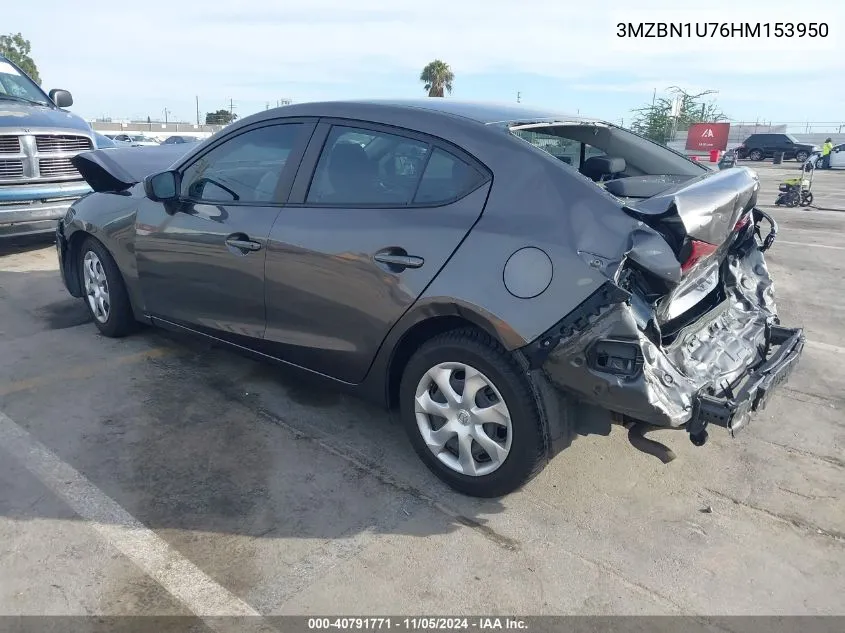 2017 Mazda Mazda3 Sport VIN: 3MZBN1U76HM153950 Lot: 40791771