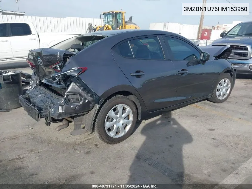 2017 Mazda Mazda3 Sport VIN: 3MZBN1U76HM153950 Lot: 40791771