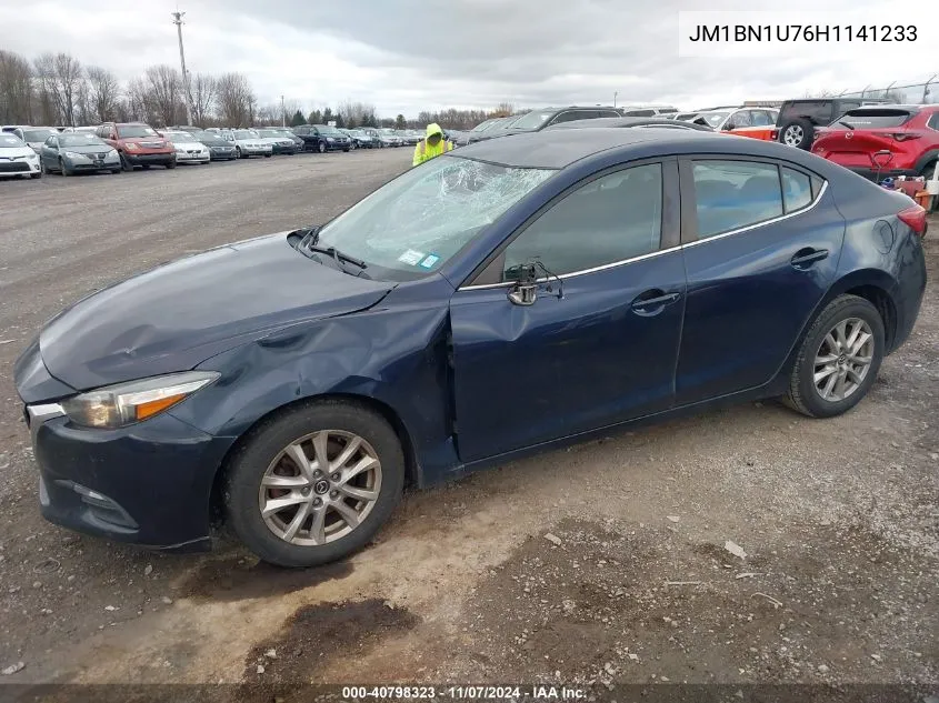 2017 Mazda Mazda3 Sport VIN: JM1BN1U76H1141233 Lot: 40798323