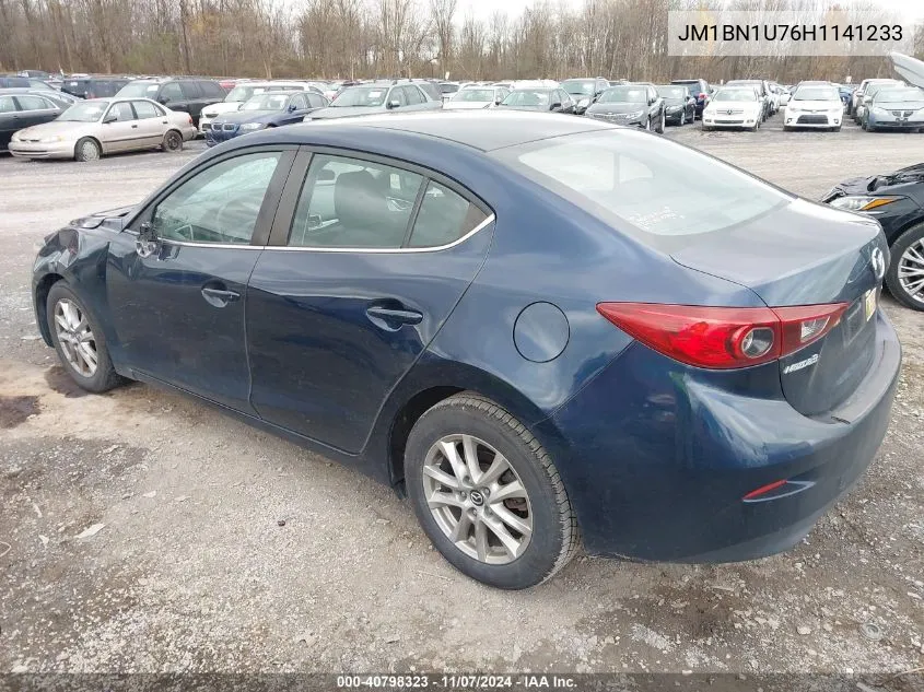 2017 Mazda Mazda3 Sport VIN: JM1BN1U76H1141233 Lot: 40798323