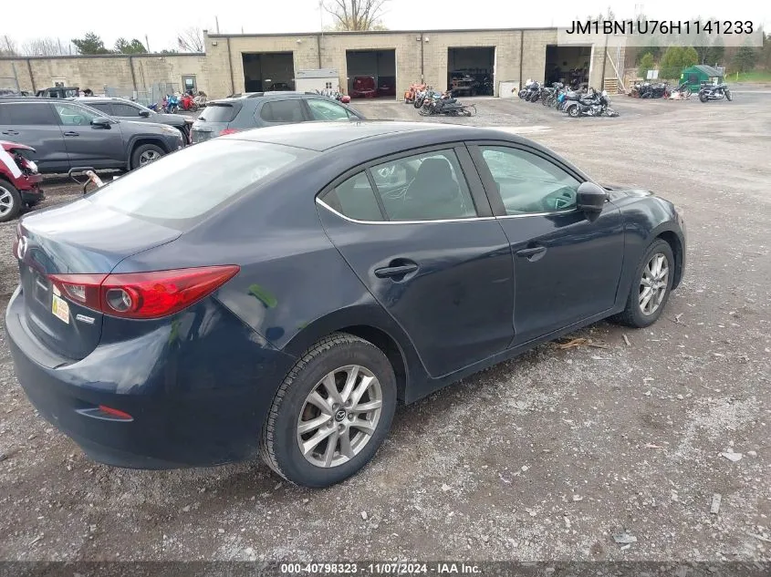 2017 Mazda Mazda3 Sport VIN: JM1BN1U76H1141233 Lot: 40798323