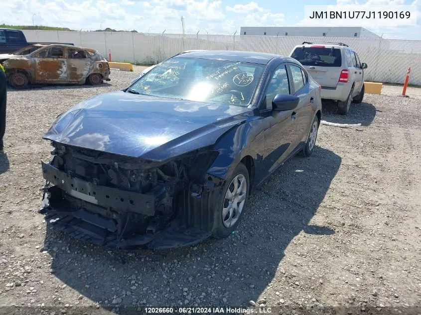 JM1BN1U77J1190169 2018 Mazda Mazda3