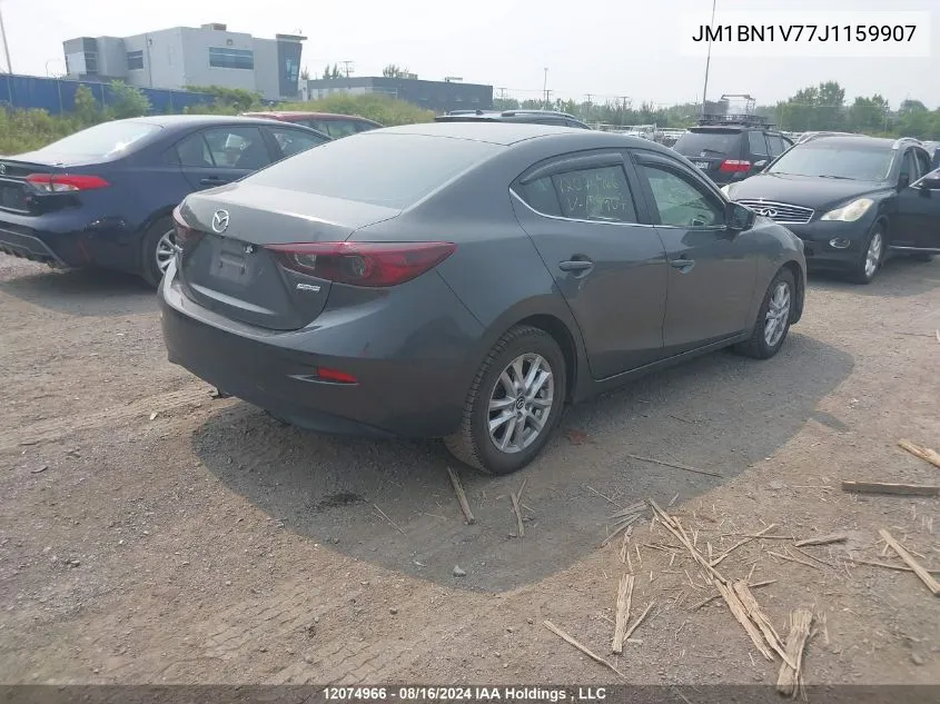 2018 Mazda 3 Touring VIN: JM1BN1V77J1159907 Lot: 12074966