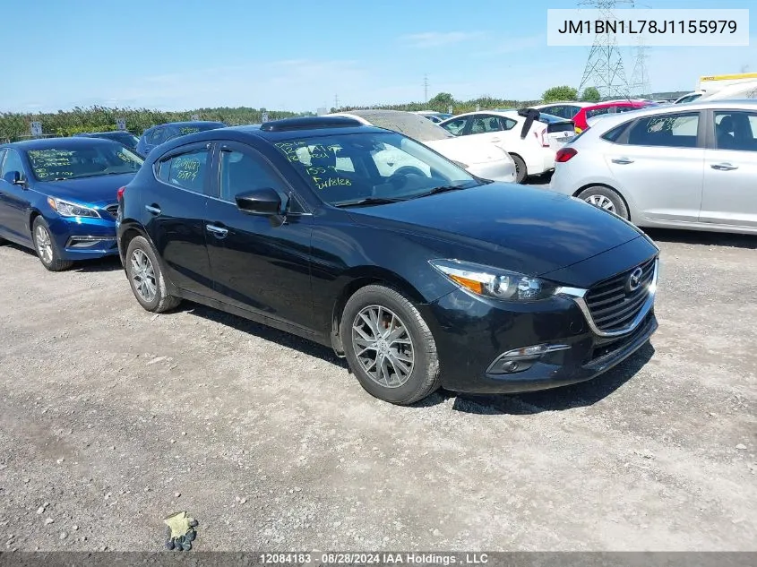 JM1BN1L78J1155979 2018 Mazda 3 Touring