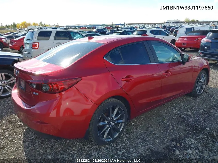 2018 Mazda Mazda3 VIN: JM1BN1W38J1197660 Lot: 12112262