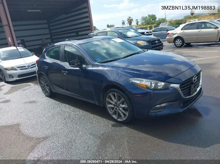 2018 Mazda Mazda3 Touring VIN: 3MZBN1L35JM198883 Lot: 39290471