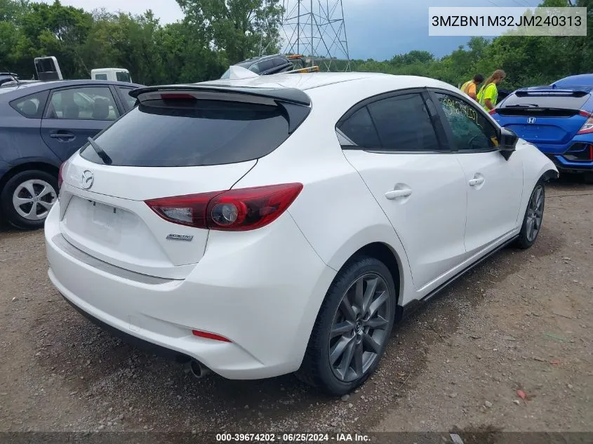 2018 Mazda Mazda3 Grand Touring VIN: 3MZBN1M32JM240313 Lot: 39674202