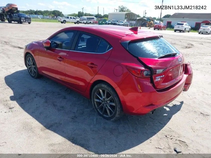 3MZBN1L33JM218242 2018 Mazda Mazda3 Touring