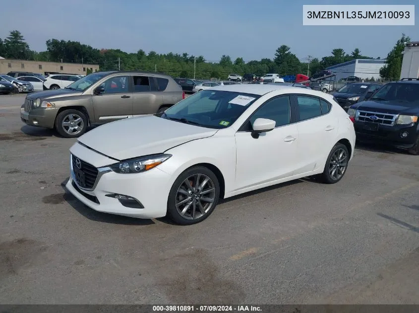 3MZBN1L35JM210093 2018 Mazda 3 Touring