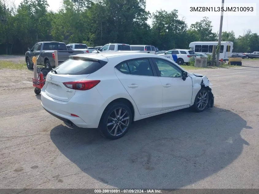 3MZBN1L35JM210093 2018 Mazda 3 Touring