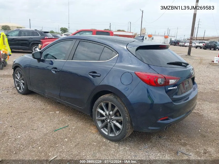 2018 Mazda Mazda3 Touring VIN: 3MZBN1L39JM269583 Lot: 39853228