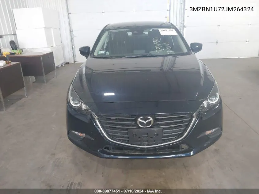 3MZBN1U72JM264324 2018 Mazda Mazda3 Sport