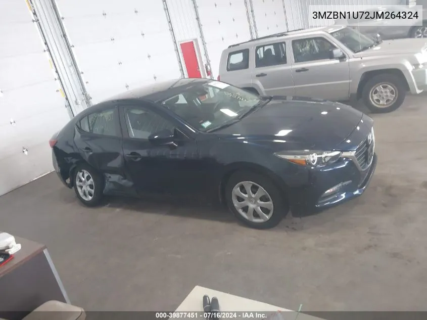 3MZBN1U72JM264324 2018 Mazda Mazda3 Sport