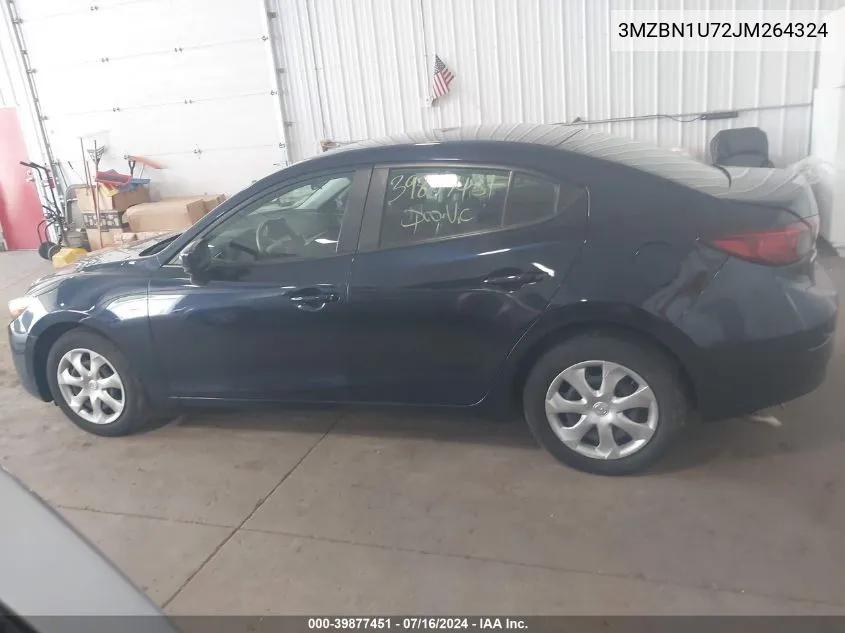 3MZBN1U72JM264324 2018 Mazda Mazda3 Sport