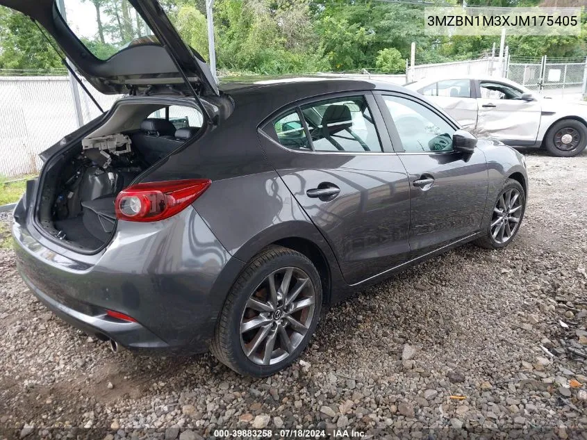 2018 Mazda Mazda3 Grand Touring VIN: 3MZBN1M3XJM175405 Lot: 39883258