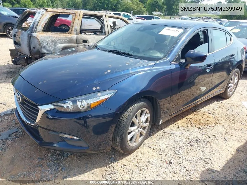 3MZBN1U75JM239949 2018 Mazda Mazda3 Sport