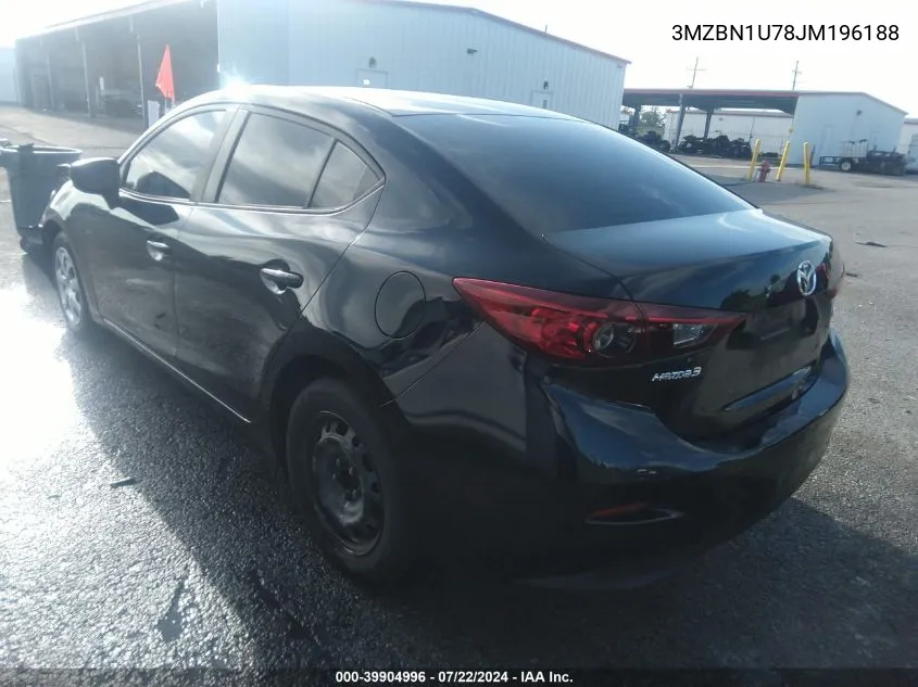 3MZBN1U78JM196188 2018 Mazda Mazda3 Sport