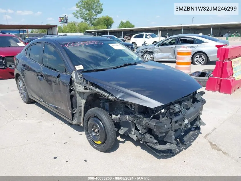 2018 Mazda Mazda3 Grand Touring VIN: 3MZBN1W32JM246299 Lot: 40033250